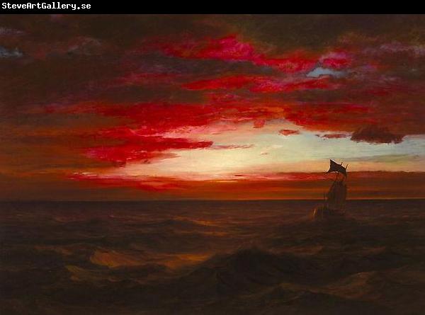 Frederic Edwin Church Marine Sunset